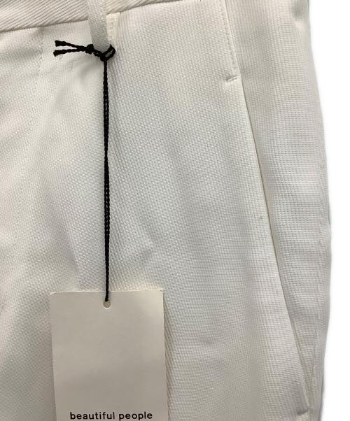 beautiful people（ビューティフルピープル）beautiful people (ビューティフルピープル) パンツ ホワイト サイズ:34の古着・服飾アイテム