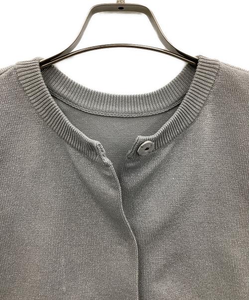 CADUNE（カデュネ）CADUNE (カデュネ) 厚手カーディガン グレー サイズ:38の古着・服飾アイテム