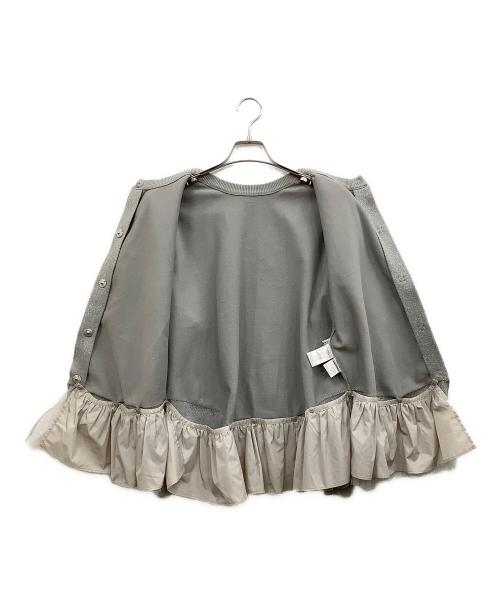 CADUNE（カデュネ）CADUNE (カデュネ) 厚手カーディガン グレー サイズ:38の古着・服飾アイテム