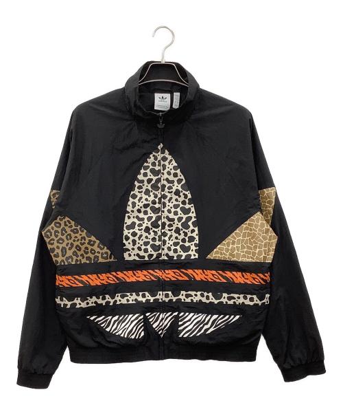 adidas（アディダス）adidas (アディダス) ATMOS (アトモス) ナイロンジャケット ブラック サイズ:XLの古着・服飾アイテム