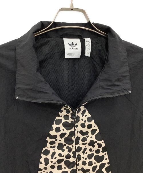 adidas（アディダス）adidas (アディダス) ATMOS (アトモス) ナイロンジャケット ブラック サイズ:XLの古着・服飾アイテム