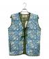 blockprints（ブロックプリント）の古着「マンジュベスト」｜ブルー×グリーン