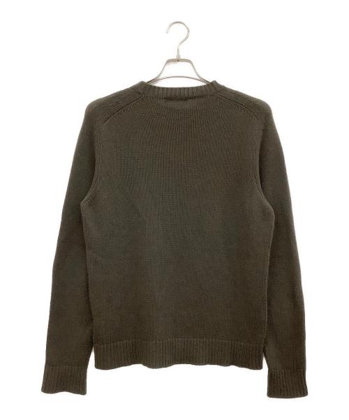 PRADA（プラダ）PRADA (プラダ) 厚手ニット ブラウン サイズ:48の古着・服飾アイテム