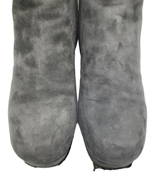 PRADA（プラダ）PRADA (プラダ) スウェードブーツ グレー サイズ:37の古着・服飾アイテム