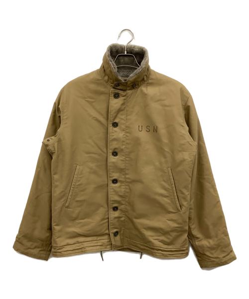 BUZZ RICKSON'S（バズリクソンズ）BUZZ RICKSON'S (バズリクソンズ) フライトジャケット ベージュ サイズ:XLの古着・服飾アイテム