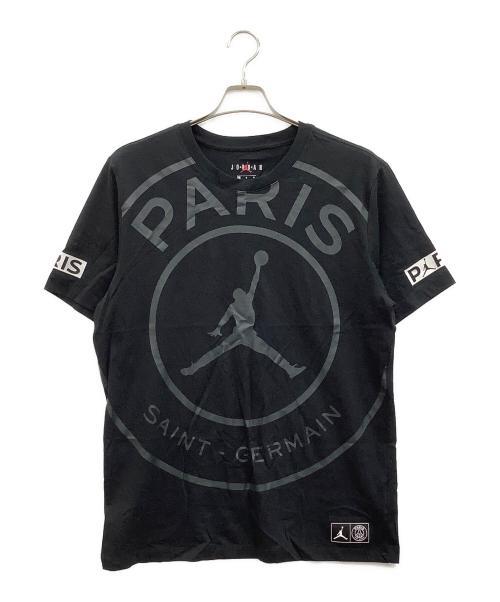 NIKE（ナイキ）NIKE (ナイキ) Paris Saint-Germain (パリサンジェルマン) 半袖Tシャツ ブラック サイズ:Lの古着・服飾アイテム