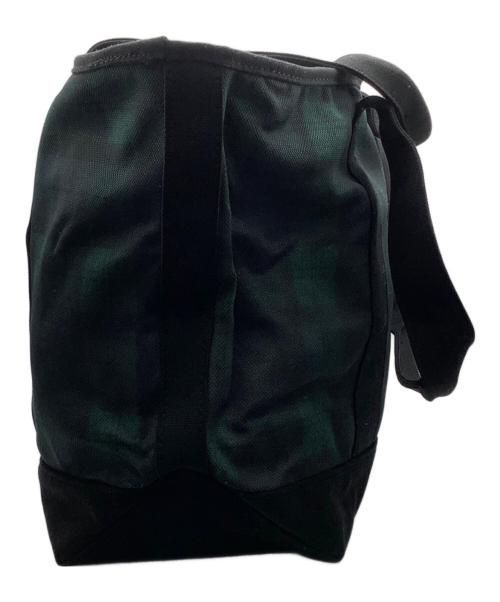 FRED PERRY（フレッドペリー）FRED PERRY (フレッドペリー) トートバッグ ブラック×グリーン サイズ:−の古着・服飾アイテム