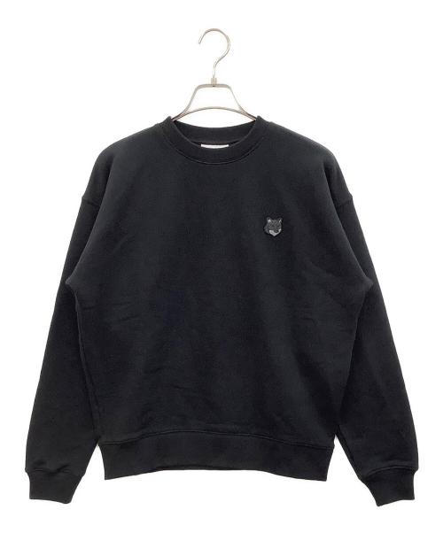 maison kitsune（メゾンキツネ）maison kitsune (メゾンキツネ) スウェット ブラック サイズ:Mの古着・服飾アイテム