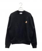 maison kitsuneメゾンキツネ）の古着「スウェット」｜ブラック