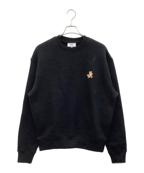 maison kitsune（メゾンキツネ）maison kitsune (メゾンキツネ) スウェット ブラック サイズ:Mの古着・服飾アイテム