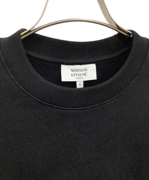 maison kitsune（メゾンキツネ）maison kitsune (メゾンキツネ) スウェット ブラック サイズ:Mの古着・服飾アイテム