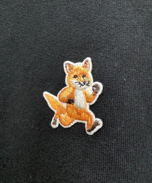 maison kitsune（メゾンキツネ）maison kitsune (メゾンキツネ) スウェット ブラック サイズ:Mの古着・服飾アイテム