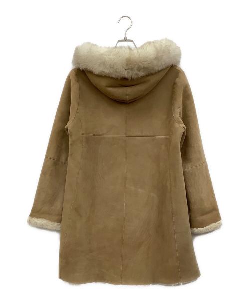 La TOTALITE（ラ ト―タリテ）La TOTALITE (ラ ト―タリテ) リアルムートンコート ベージュ サイズ:−の古着・服飾アイテム