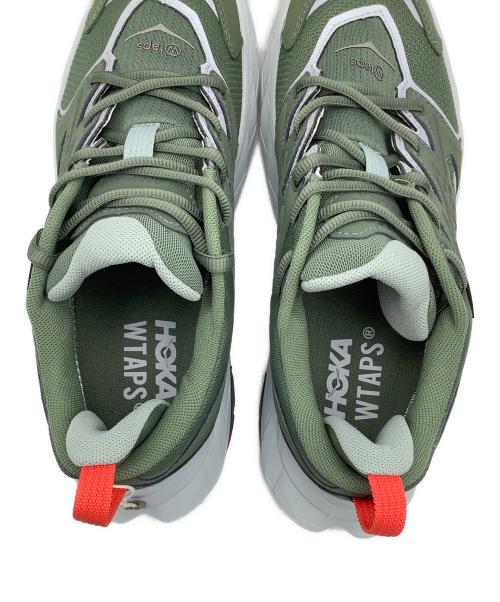 HOKAONEONE（ホカオネオネ）HOKAONEONE (ホカオネオネ) WTAPS (ダブルタップス) ローカットスニーカー カーキ サイズ:24の古着・服飾アイテム