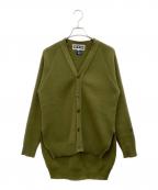 COMME des GARCONS×Lochaven Of Scotlandコムデギャルソン×ロックエーベン オブ スコットランド）の古着「厚手カーディガン」｜カーキ