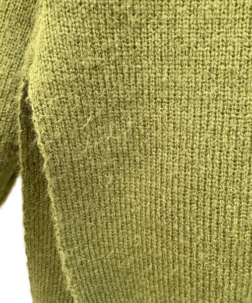 COMME des GARCONS（コムデギャルソン）COMME des GARCONS (コムデギャルソン) Lochaven Of Scotland (ロックエーベン オブ スコットランド) 厚手カーディガン カーキ サイズ:Mの古着・服飾アイテム