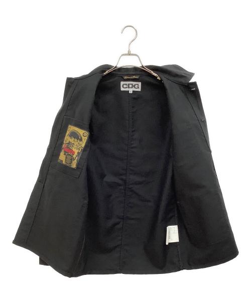 COMME des GARCONS（コムデギャルソン）COMME des GARCONS (コムデギャルソン) E LABOUREUR WORK JACKET ブラック サイズ:Sの古着・服飾アイテム