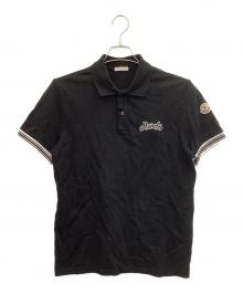 MONCLER（モンクレール）の古着「ポロシャツ」｜ブラック