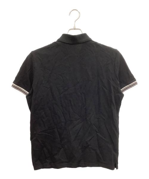 MONCLER（モンクレール）MONCLER (モンクレール) ポロシャツ ブラック サイズ:Sの古着・服飾アイテム