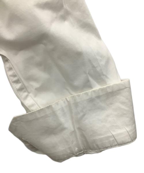 FENDI（フェンディ）FENDI (フェンディ) 長袖シャツ ホワイト×ブラウン サイズ:40の古着・服飾アイテム