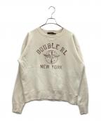 RRLダブルアールエル）の古着「コットンブレンドフリーススウェット」｜ベージュ