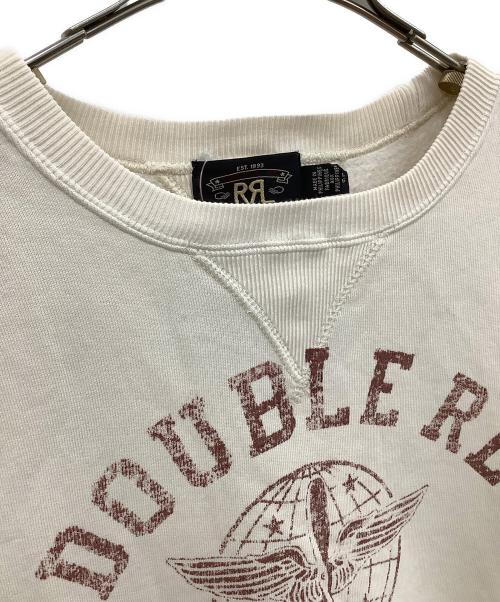 RRL（ダブルアールエル）RRL (ダブルアールエル) コットンブレンドフリーススウェット ベージュ サイズ:Lの古着・服飾アイテム