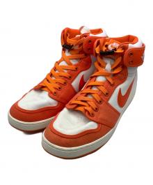 NIKE（ナイキ）の古着「ハイカットスニーカー」｜オレンジ×ホワイト