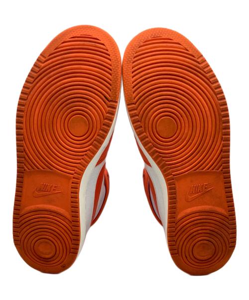 NIKE（ナイキ）NIKE (ナイキ) ハイカットスニーカー オレンジ×ホワイト サイズ:28.5の古着・服飾アイテム