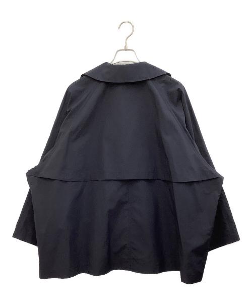 IENA（イエナ）IENA (イエナ) Peポプリンオーバーショートコート ブルゾン ネイビー サイズ:38の古着・服飾アイテム