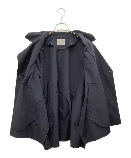 IENA（イエナ）IENA (イエナ) Peポプリンオーバーショートコート ブルゾン ネイビー サイズ:38の古着・服飾アイテム