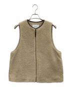 FRAMeWORKフレームワーク）の古着「ボアベスト」｜ベージュ