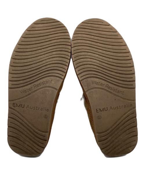 EMU Australia（エミュ）EMU Australia (エミュ) ムートンスリッポン ベージュ サイズ:24の古着・服飾アイテム