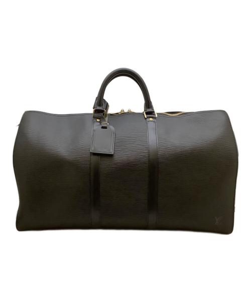 LOUIS VUITTON（ルイ ヴィトン）LOUIS VUITTON (ルイ ヴィトン) ボストンバッグ/キーポル50 ブラック サイズ:50の古着・服飾アイテム