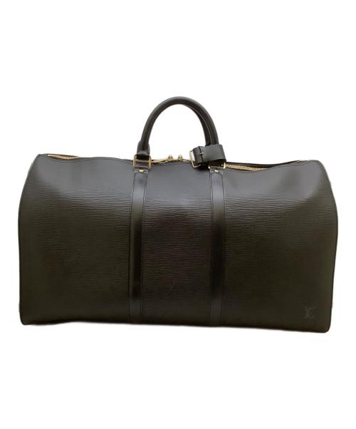 LOUIS VUITTON（ルイ ヴィトン）LOUIS VUITTON (ルイ ヴィトン) ボストンバッグ/キーポル50 ブラック サイズ:50の古着・服飾アイテム