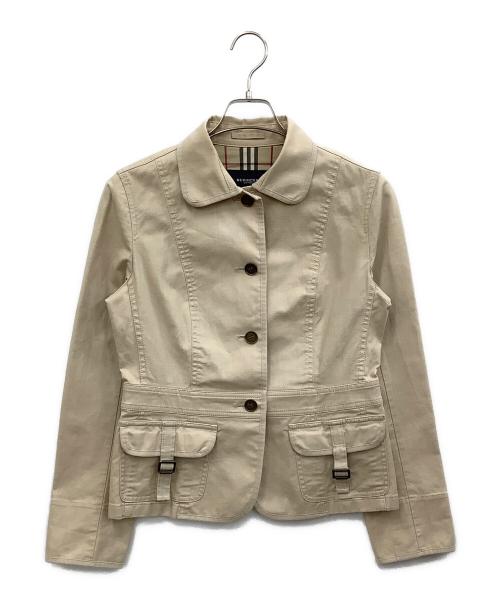 BURBERRY LONDON（バーバリーロンドン）BURBERRY LONDON (バーバリーロンドン) テーラードジャケット ベージュ サイズ:42の古着・服飾アイテム