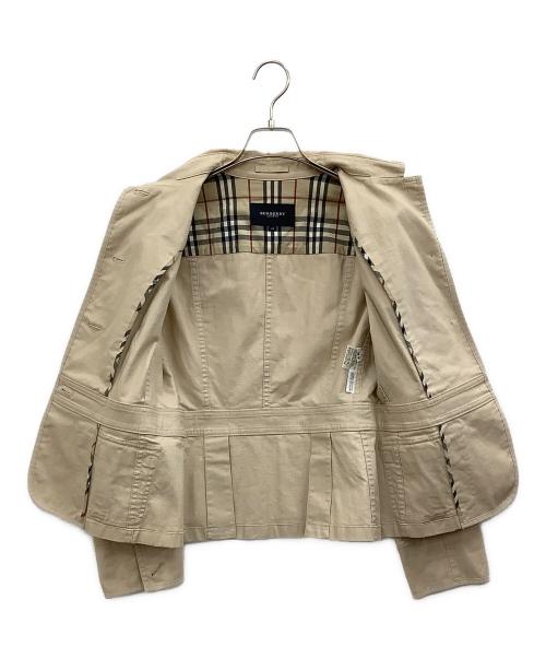 BURBERRY LONDON（バーバリーロンドン）BURBERRY LONDON (バーバリーロンドン) テーラードジャケット ベージュ サイズ:42の古着・服飾アイテム