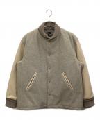 SIMPLICITEシンプリシテ）の古着「タスマニアウールバーシティジャケット」｜ベージュ