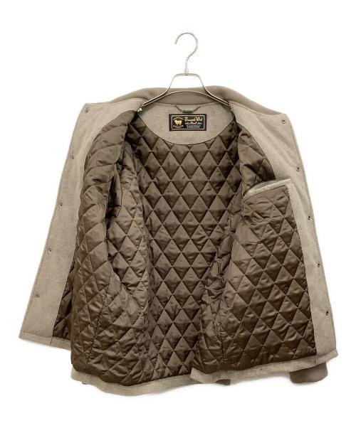 SIMPLICITE（シンプリシテ）SIMPLICITE (シンプリシテ) タスマニアウールバーシティジャケット ベージュ サイズ:Mの古着・服飾アイテム