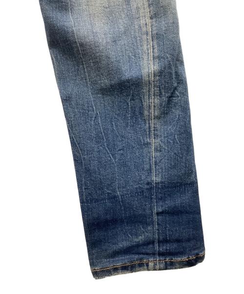 DSQUARED2（ディースクエアード）DSQUARED2 (ディースクエアード) ダメージ加工デニムパンツ ブルー サイズ:48の古着・服飾アイテム