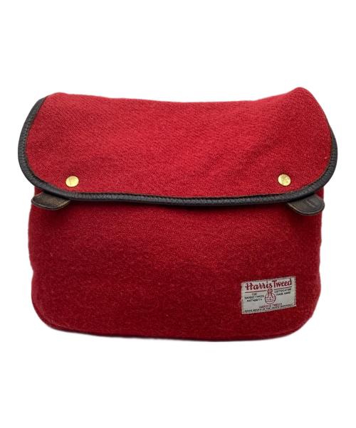 Harris Tweed（ハリスツイード）Harris Tweed (ハリスツイード) ショルダーバッグ レッド サイズ:−の古着・服飾アイテム