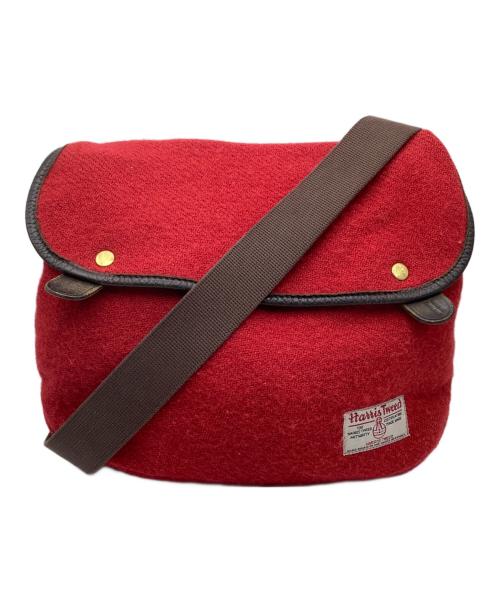 Harris Tweed（ハリスツイード）Harris Tweed (ハリスツイード) ショルダーバッグ レッド サイズ:−の古着・服飾アイテム