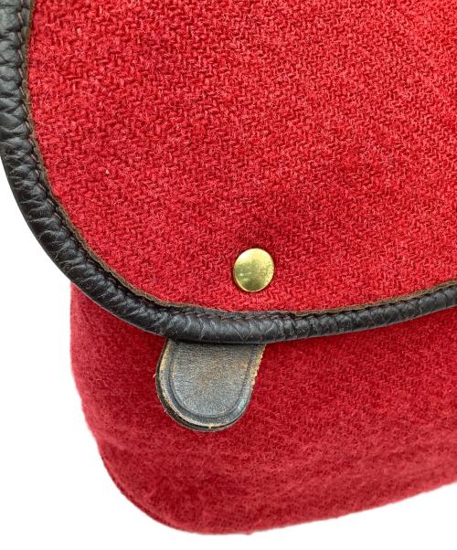 Harris Tweed（ハリスツイード）Harris Tweed (ハリスツイード) ショルダーバッグ レッド サイズ:−の古着・服飾アイテム