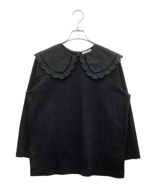 YORI（ヨリ）YORI (ヨリ) 長袖カットソー ブラック サイズ:Fの古着・服飾アイテム