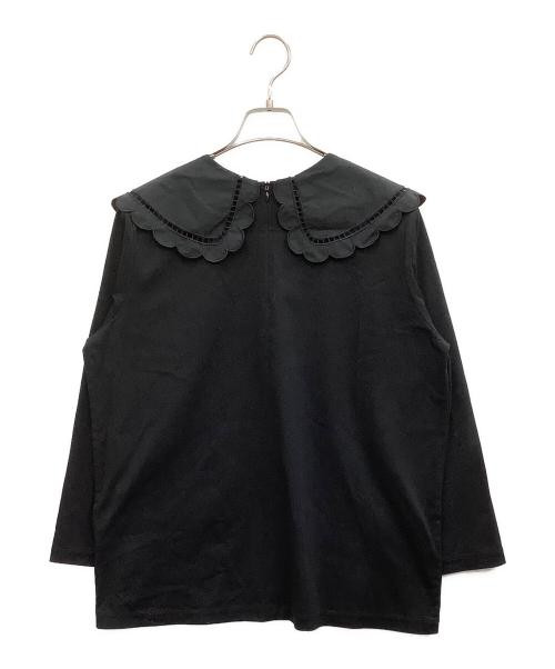 YORI（ヨリ）YORI (ヨリ) 長袖カットソー ブラック サイズ:Fの古着・服飾アイテム