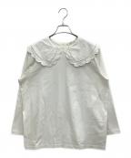 YORIヨリ）の古着「長袖カットソー」｜ホワイト
