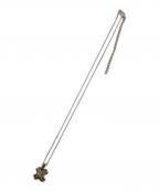 TIFFANY & Co.ティファニー）の古着「クロスコンビネックレス」｜シルバー×ゴールド