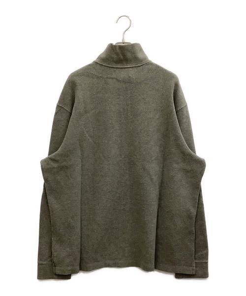 POLO RALPH LAUREN（ポロ・ラルフローレン）POLO RALPH LAUREN (ポロ・ラルフローレン) ハーフジップスウェット グレー サイズ:XXXLの古着・服飾アイテム