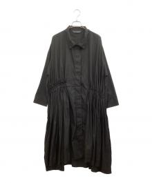 萌（MOYURU）の古着「長袖ワンピース」｜ブラック