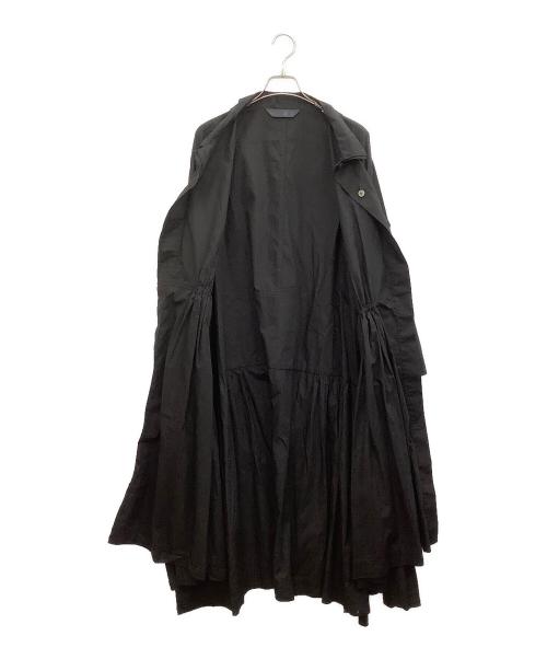 萌（MOYURU）萌 (MOYURU) 長袖ワンピース ブラック サイズ:M−Lの古着・服飾アイテム