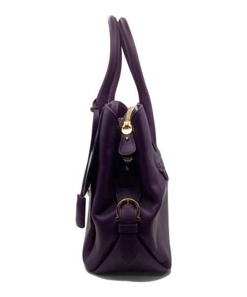 Salvatore Ferragamo（サルヴァトーレ フェラガモ）Salvatore Ferragamo (サルヴァトーレ フェラガモ) ハンドバッグ パープル サイズ:−の古着・服飾アイテム